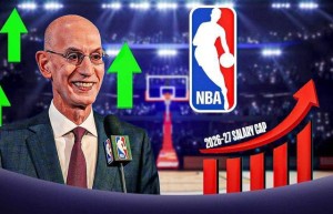 谁说NBA凉了？收视率暴涨38%，2026-27赛季工资帽高到离谱！