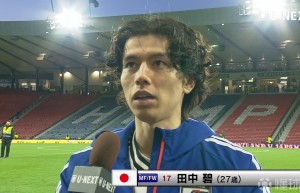 田中碧：对阵英格兰如果也能保持零丢球，我认为也是能取胜的